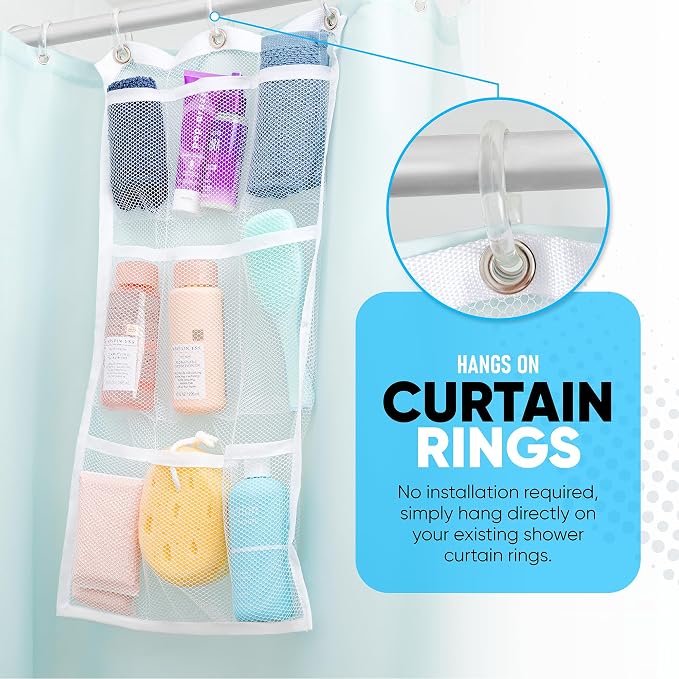 Handy Laundry Hanging Shower Organizer - Image 6