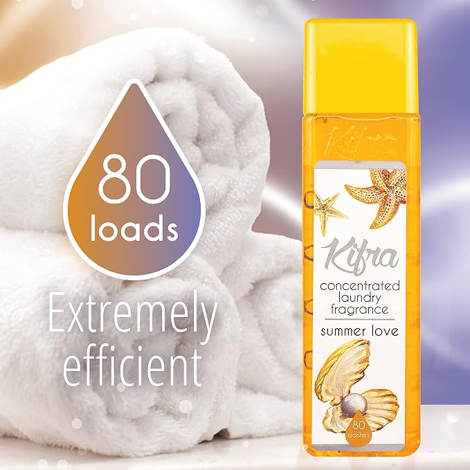 KIFRA SUMMER LOVE Concentrated Laundry Fragrance 6.76 Fl Oz 200ml 80 Washing - Image 4
