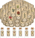 72Pcs Herb Stickers Lables for Jars Vintage Spice Apothecary Herb Spice Labels by Hosomono