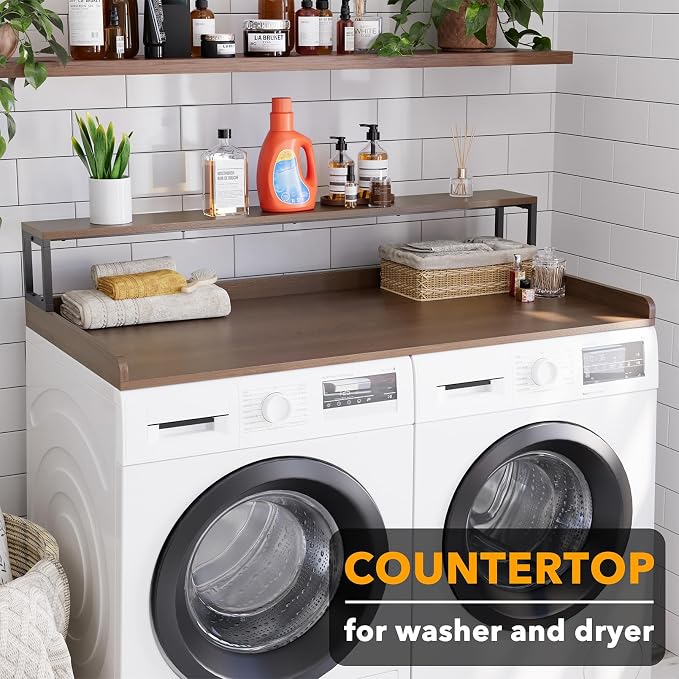 SpaceAid 2-Tier Washer Dryer Countertop, Laundry Topper - Image 2