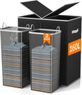 Laundry Hamper with Lid 160L Laundry Basket by Unknown