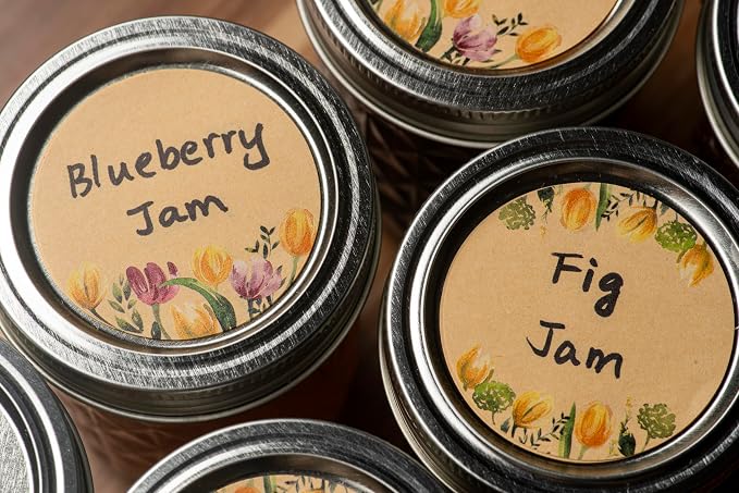 MONEST 2" Stickers for Jars and Lids | Pantry, Mason Jar, and Bottle Labels - Image 4