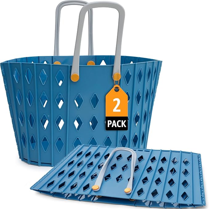 Collapsible Laundry Baskets Durable Foldable Hamper by Unknown