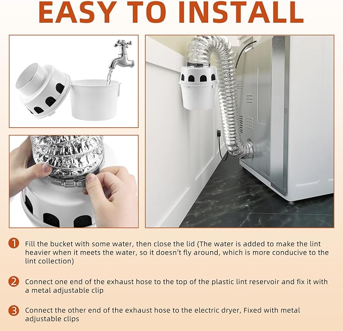 AMI PARTS TDIDVKZW Indoor Dryer Vent Kit - Image 6