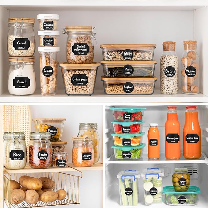 Segarty Spice Jars Labels, Removable Blank Stickers to Write-on - Image 6