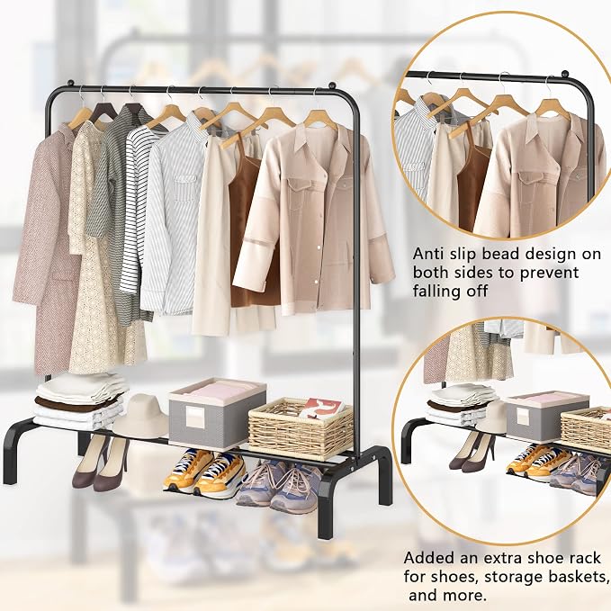 Clothes Rack Metal Clothing Rack - Image 5