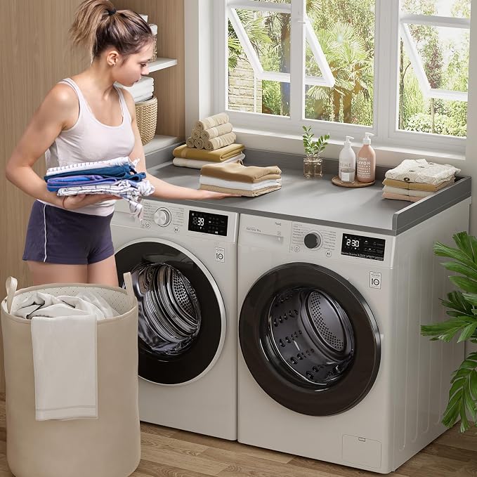 Aheaplus Washer and Dryer Countertop, Laundry Room Organization - Image 3