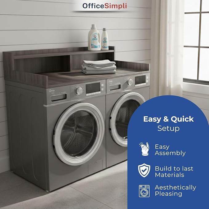 OfficeSimpli Large Washer Dryer Countertop - Image 5