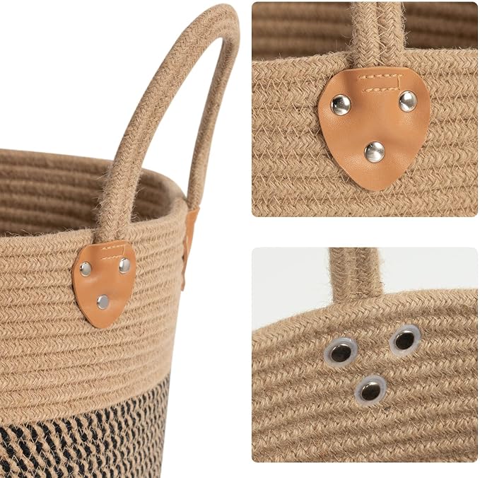 CHICVITA Wicker Laundry Basket - Image 6