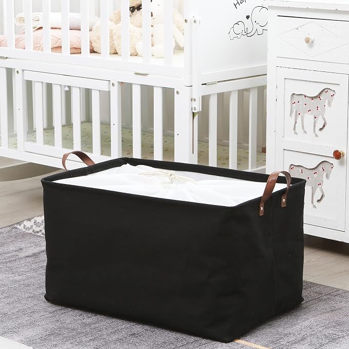 Hinwo 70L Extra Large Storage Bins, Closet Organizers and Storage, Foldable - Image 3