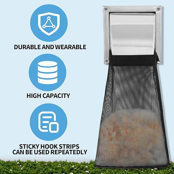 3Pcs Dryer Vent Lint Catcher Bags, Lint Bag Catcher - Image 5