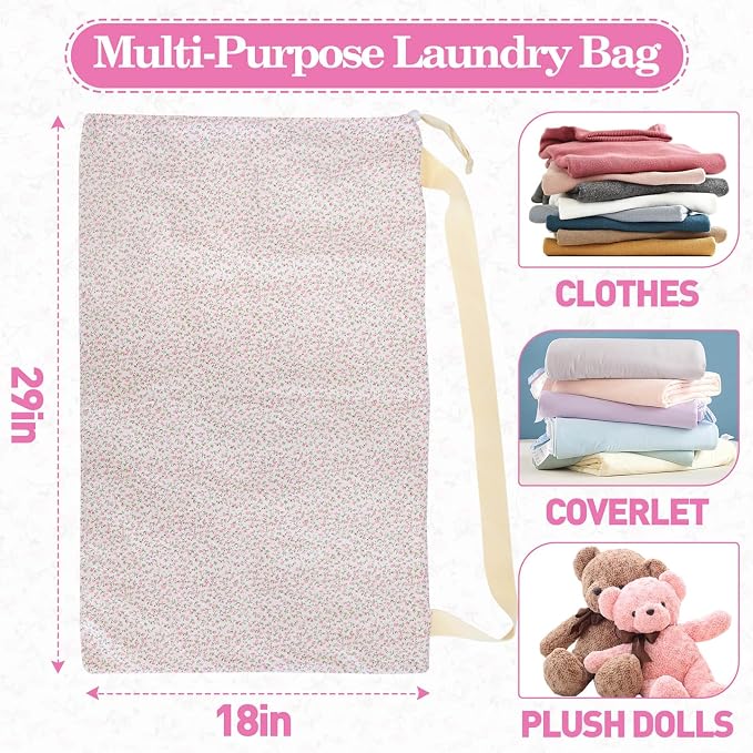 Laundry Bag, Dirty Backpack Laundry Bag - Image 5