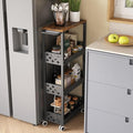 COVAODQ Bathroom Storage Cart Slim Storage Cart by COVAODQ