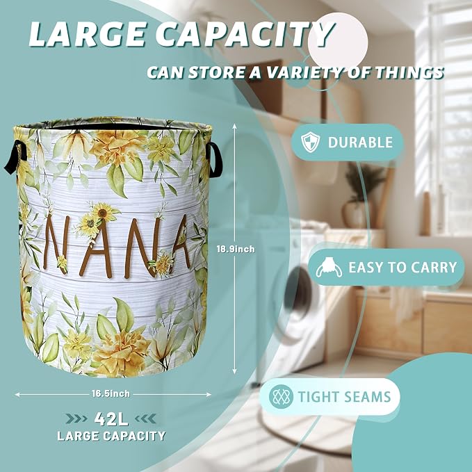 Nana Laundry Basket Foldable - Image 2