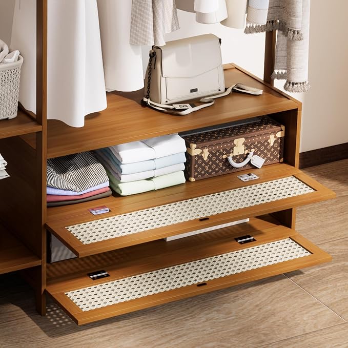 Bamboo Clothes Rack, Garment Rack - Image 5