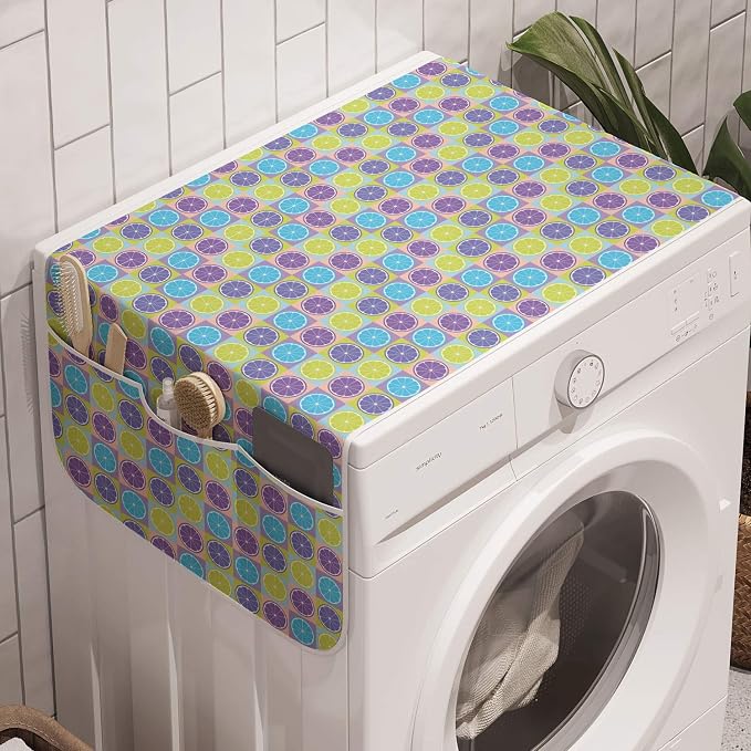 Ambesonne Abstract Washing Machine Organizer, Seamless Pattern by Ambesonne