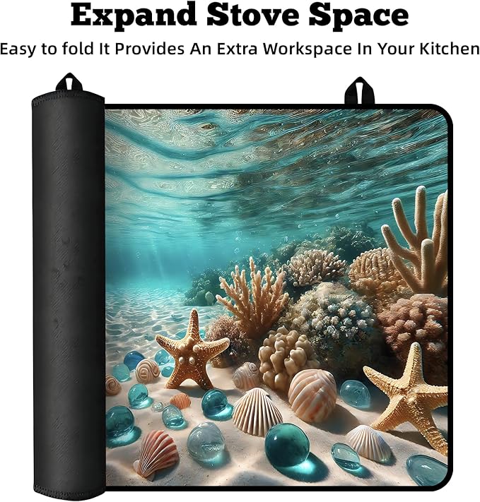 Multi-Design Stove Top Cover for Glass/Electric Stoves - Image 6