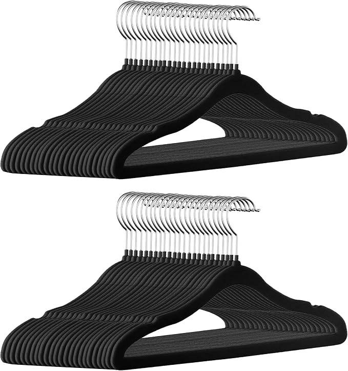 GoodtoU Kids Hangers Velvet 50 Pack 14" by GoodtoU