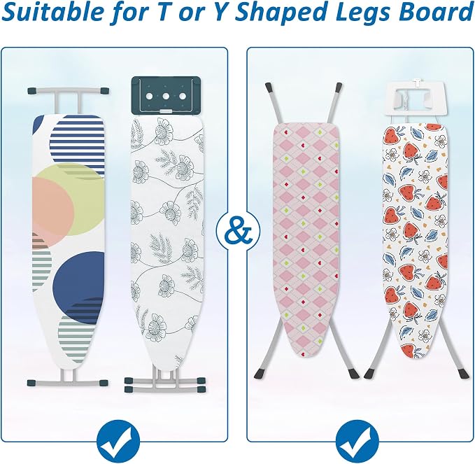 efluky Ironing Board Hanger Wall Mount, Ironing Board Holder Organizer - Image 4