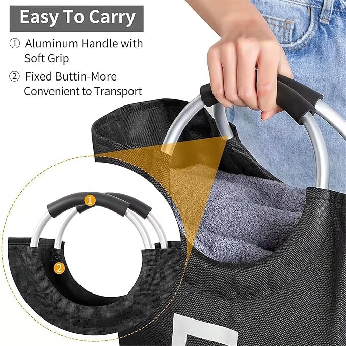 115L Waterproof Laundry Basket - Image 3