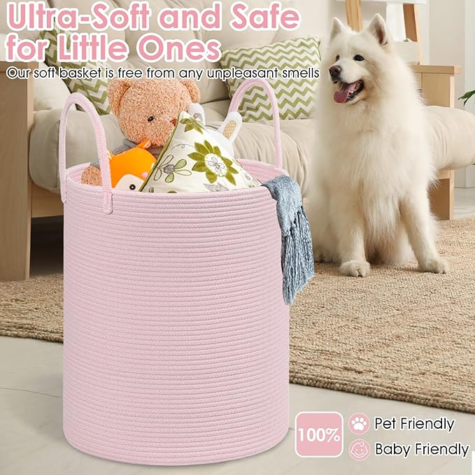 Cotton Rope Storage Basket - Image 6