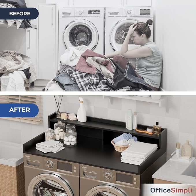 OfficeSimpli Large Washer Dryer Countertop - Image 5