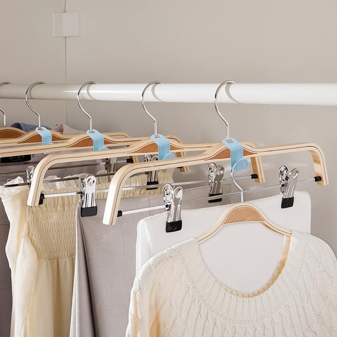 100PCS Clothes Hanger Connector Hooks, Hangers Organizer Smart Closet Space - Image 4