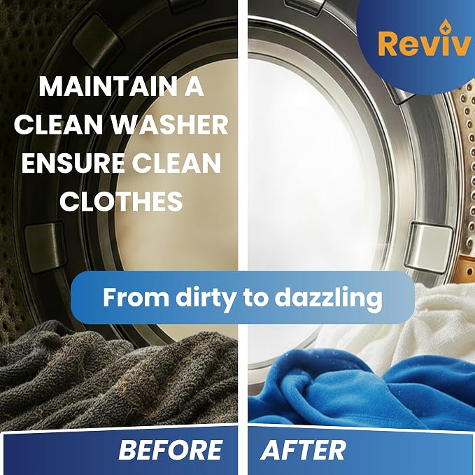REVIV Washing Machine Cleaner Tablets – HE Compatible Descaler - Image 5