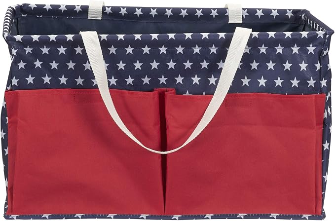 Household Essentials Red, and Blue Krush Container All-Purpose Utility Tote - Image 6