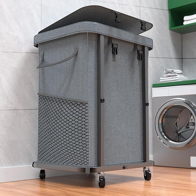 40 Gal High Grade Large Laundry Basket by Unlockyourhomestoragelife