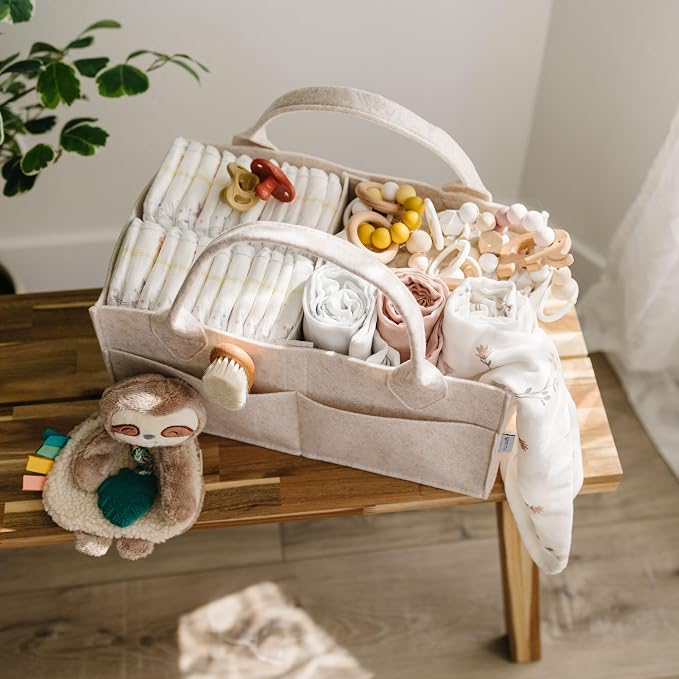PUTSKA Baby Diaper Caddy Organizer - Image 2