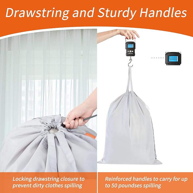 Polecasa Extra Heavy Duty Large Laundry Bag - Image 4