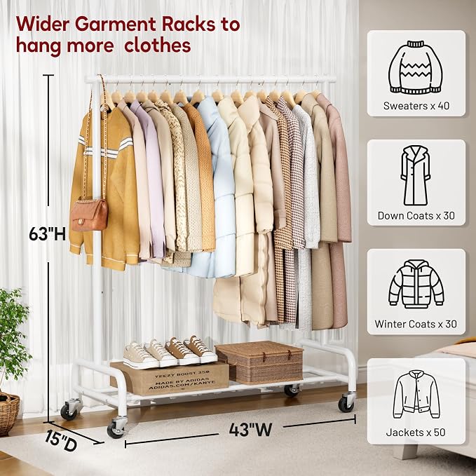 SLEEPING LAMB Heavy Duty Clothes Racks - Image 2