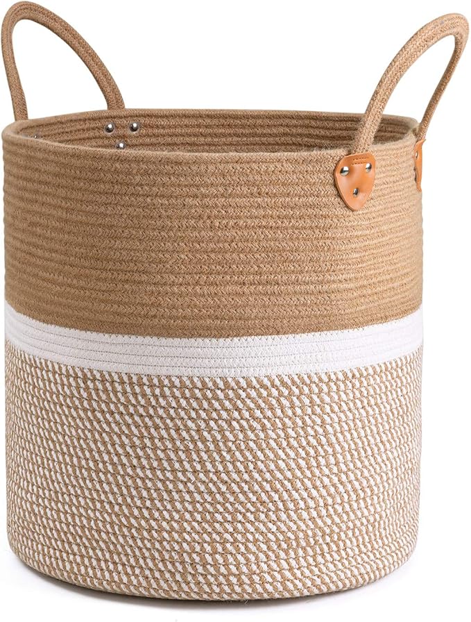 CHICVITA Extra Large Woven Storage Basket by CHICVITA