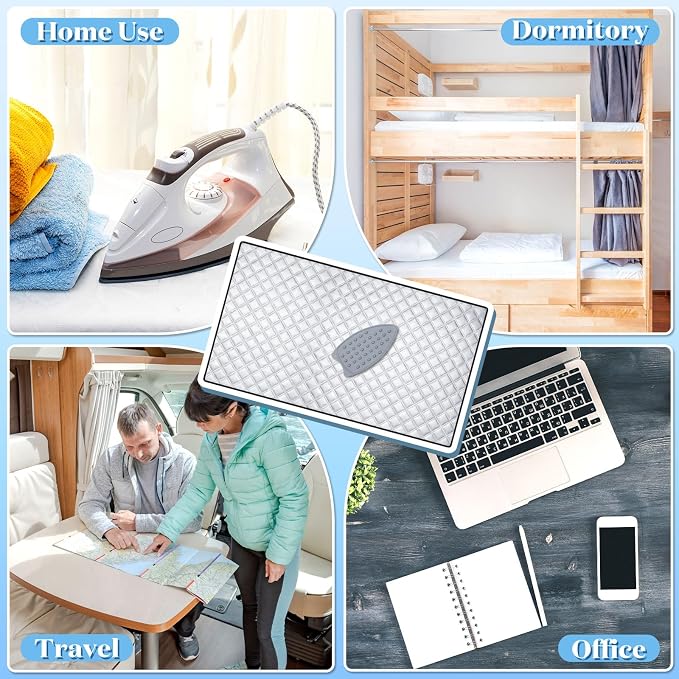 Tigeen Ironing Mat, Extra Large 54 x 32 Inch Ironing Blanket - Image 6