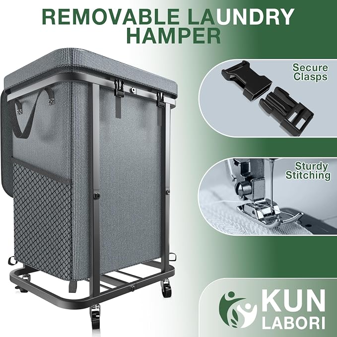 40 Gal High Grade Large Laundry Basket - Image 5