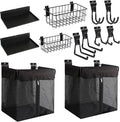Slatwall Baskets with Zipper, Wall Storage Organizer by CraftyourworldwithUs