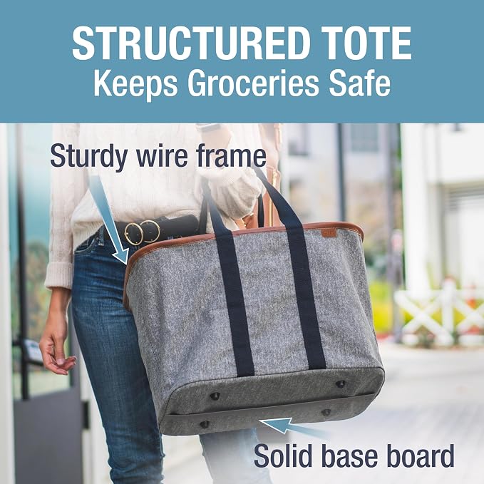 CleverMade Collapsible LUXE Tote - Image 2