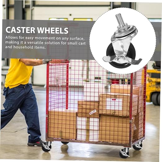 Industrial Rubber Caster Wheel - Image 3