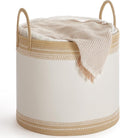 SONGMICS Laundry Hamper, Cotton Rope Laundry Basket by SONGMICSbySONGMICSHOME