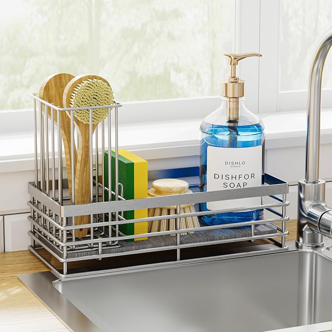 Yofidra Sink Caddy With Stone Drying Tray - Image 2