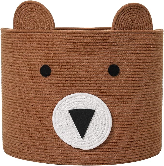 Large Cotton Rope Basket by Cottonphant