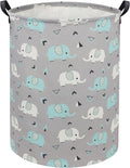 HIYAGON Elephant Baby Laundry Basket Baby Hamper by HIYAGON