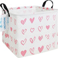 LANGYASHAN Square Storage Baskets Waterproof Canvas Children Laundry Nursery by LANGYASHAN