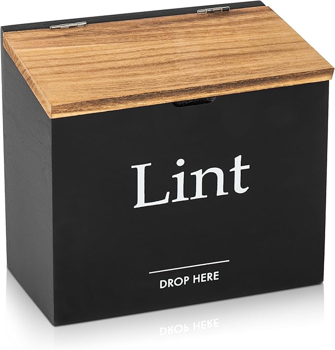 Magnetic Lint Bin for Laundry Room by Unknown