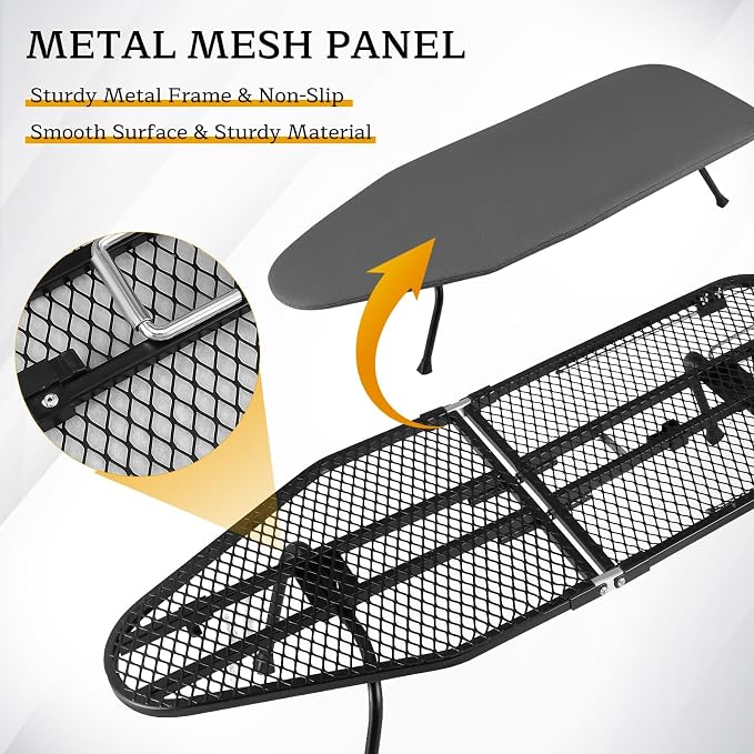Small Ironing Board, Sonhomay Mini Ironing Board, Tabletop Iron Board - Image 2