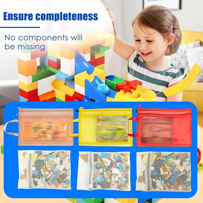 14 Pack Mesh Laundry Bags for building blocks - Image 4