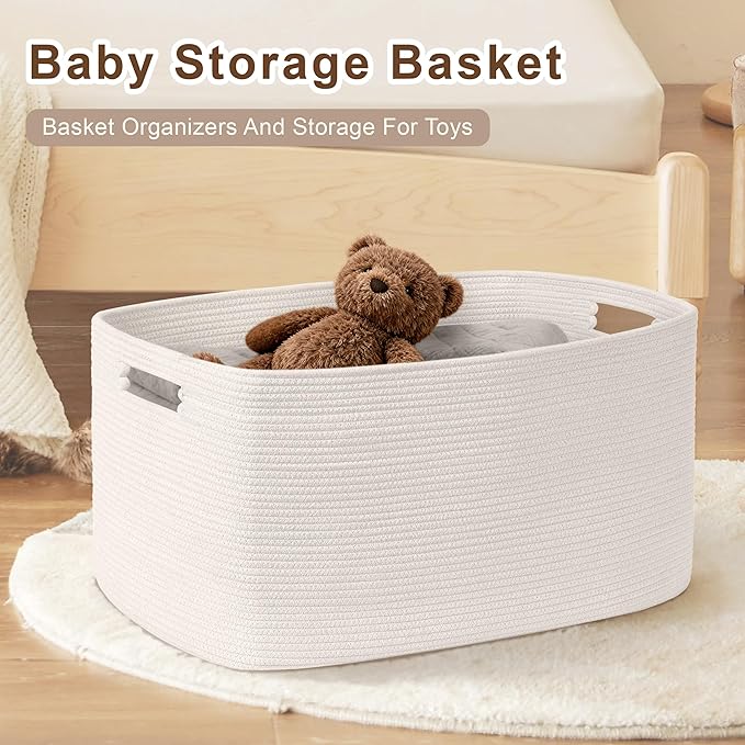 72L Large Baby Girls Laundry Basket - Image 3