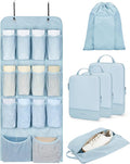 BAGSMART Hanging Compression Packing Cubes by BAGSMART