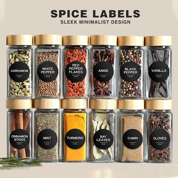 245 Spice Jar Labels - Image 6